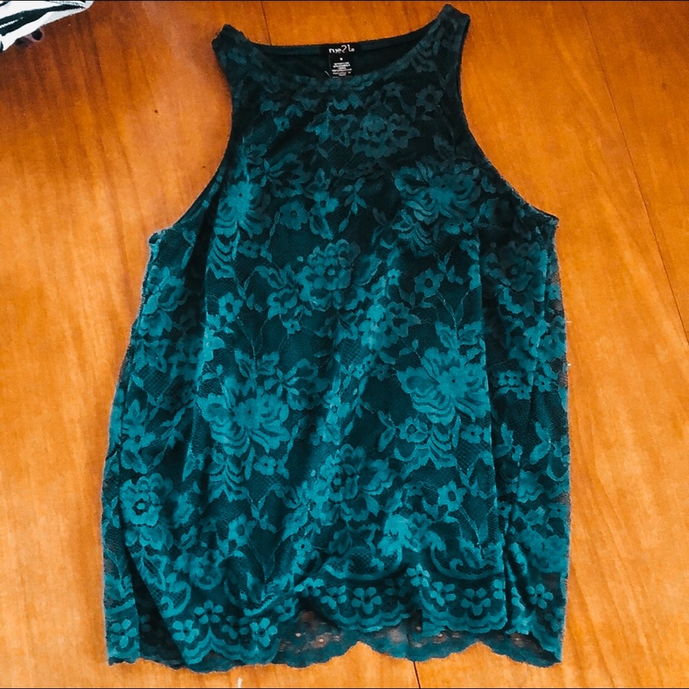 Teal Tank Top